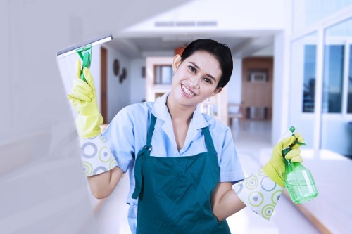 Carpet cleaning service improving a high-traffic hallway in Kingston