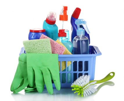 Professional carpet cleaning equipment in a Kingston workplace